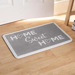 Home Sweet Home Washable Anti Slip Indoor Doormat
