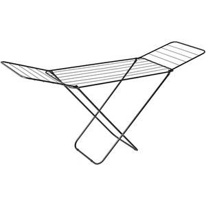 Black Foldable Metal Clothes Airer