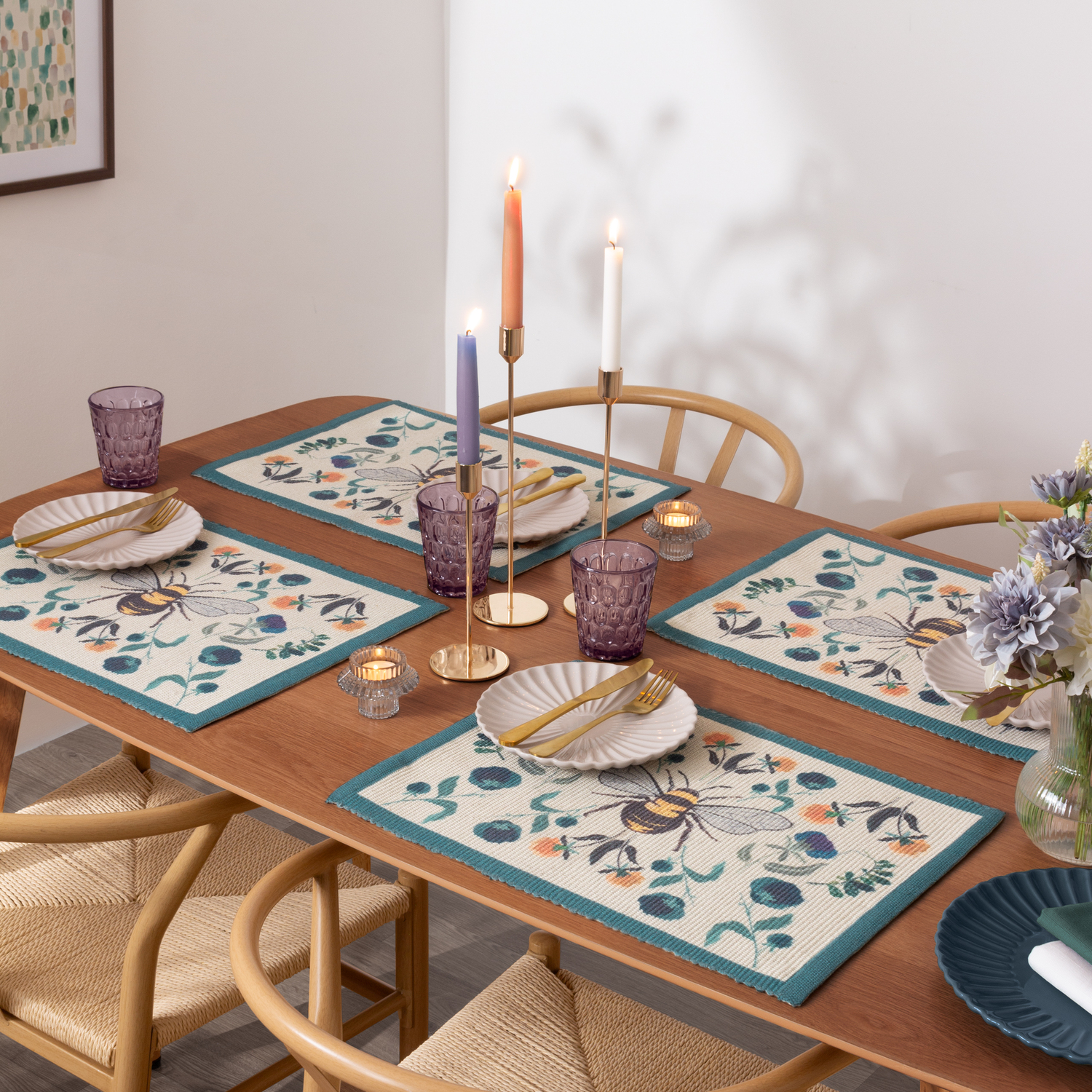 Image of Wild Garden Set of 4 IndoorOutdoor&hellip;