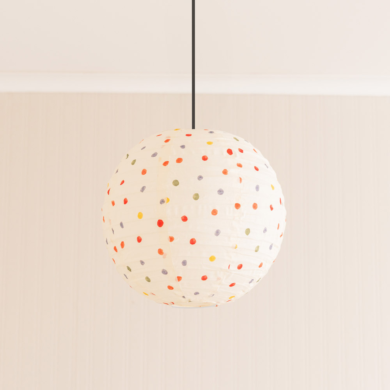 Image of Annie Polka Dot Fabric Globe Ball&hellip;