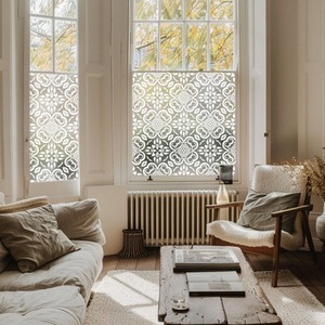 Affile Decorative Moroccan Tile Window Film.
