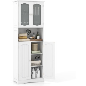 Tall Bathroom Storage Cabinet Pantry Cabinet