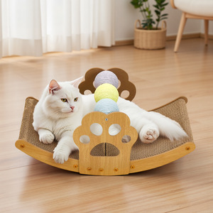 Kidkid 3 in 1 Cat Rocking Bed Scratcher Chair