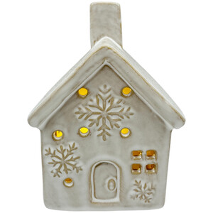 LED Snowflake House