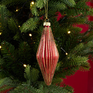 Glittery Traditional Droplet
