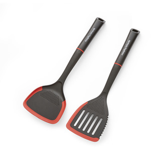 Morphy Richards Slotted and Solid Turner Utensil Set