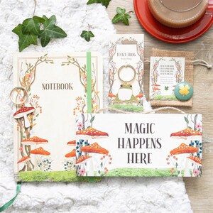Enchanted Forest Mushroom Hanging Sign
