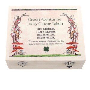 Lucky Clover Sentiment Stones Set Of 24 For Positivity