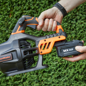 LawnMaster MX 24V Axial Leaf Blower with Battery