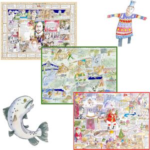 Tim Bulmer 3 x 1000 Piece Jigsaw Puzzle Set