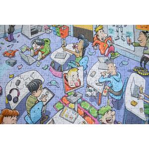 Djigsaw Vu In the Classroom 2 x  1000 Piece Jigsaw Puzzle Set