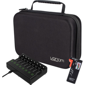 Battery Organiser Storage Case and Charger Dock Pack