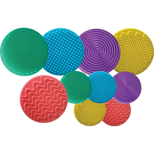 10pc Sensory Silicone Mat Set