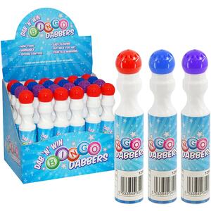Bingo Dabbers Marker Pens for Family Games Pack of 24