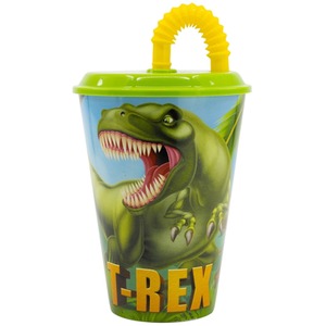 Official Dinosaurs Sports Tumbler With Straw 430ml