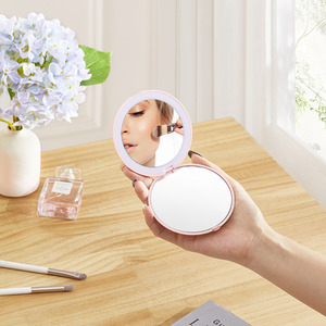 Portable Double Sided Travel Mirror