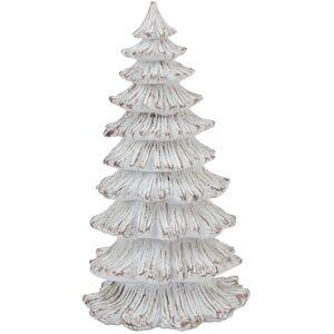 Snowy Fir Tree Sculpture