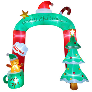 9ft Christmas Inflatable Archway Decoration