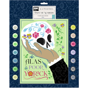 Royal Shakespeare Company Paint By Numbers, Hamlet, Wall Art, Personalised Craft