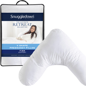 Snuggledown Retreat V Shape Pregnancy Pillow