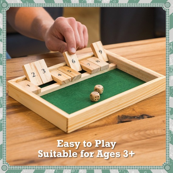 Toyrific Shut The Box Classic Game