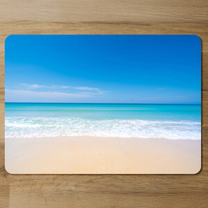 Nature landscape sea in sunny day Designer Placemat Set