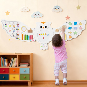 Owl Activity Wall Busy Board Panels