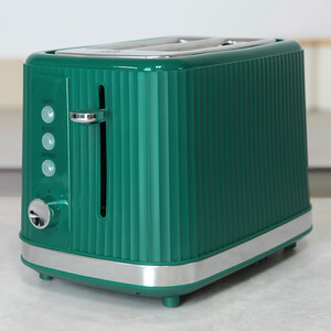 Contour Two Slot Plastic Toaster