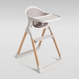 Premium High Chair for Babies And Toddlers with Sage Cushion and Safety Straps