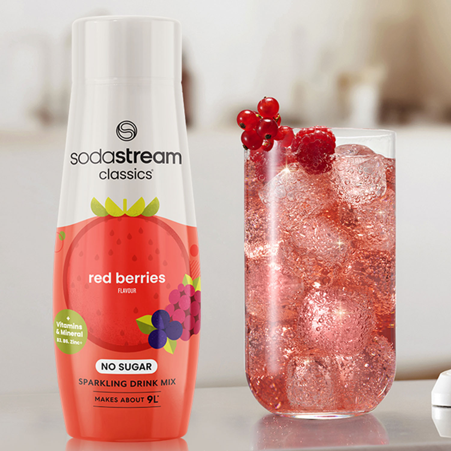 SodaStream Classics Sparkling Drink Mix - Red Berries