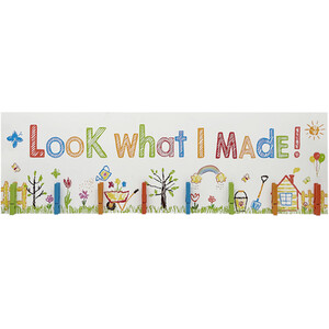 Childrens Look What I Made Plaque