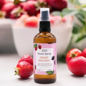 Fruity Melody Home Room Spray Natural Berry Vanilla Scent