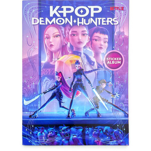 KPop Demon Hunters Sticker Album