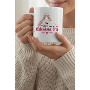 Galentine Era Ceramic Mug Fun Friendship Love Gift