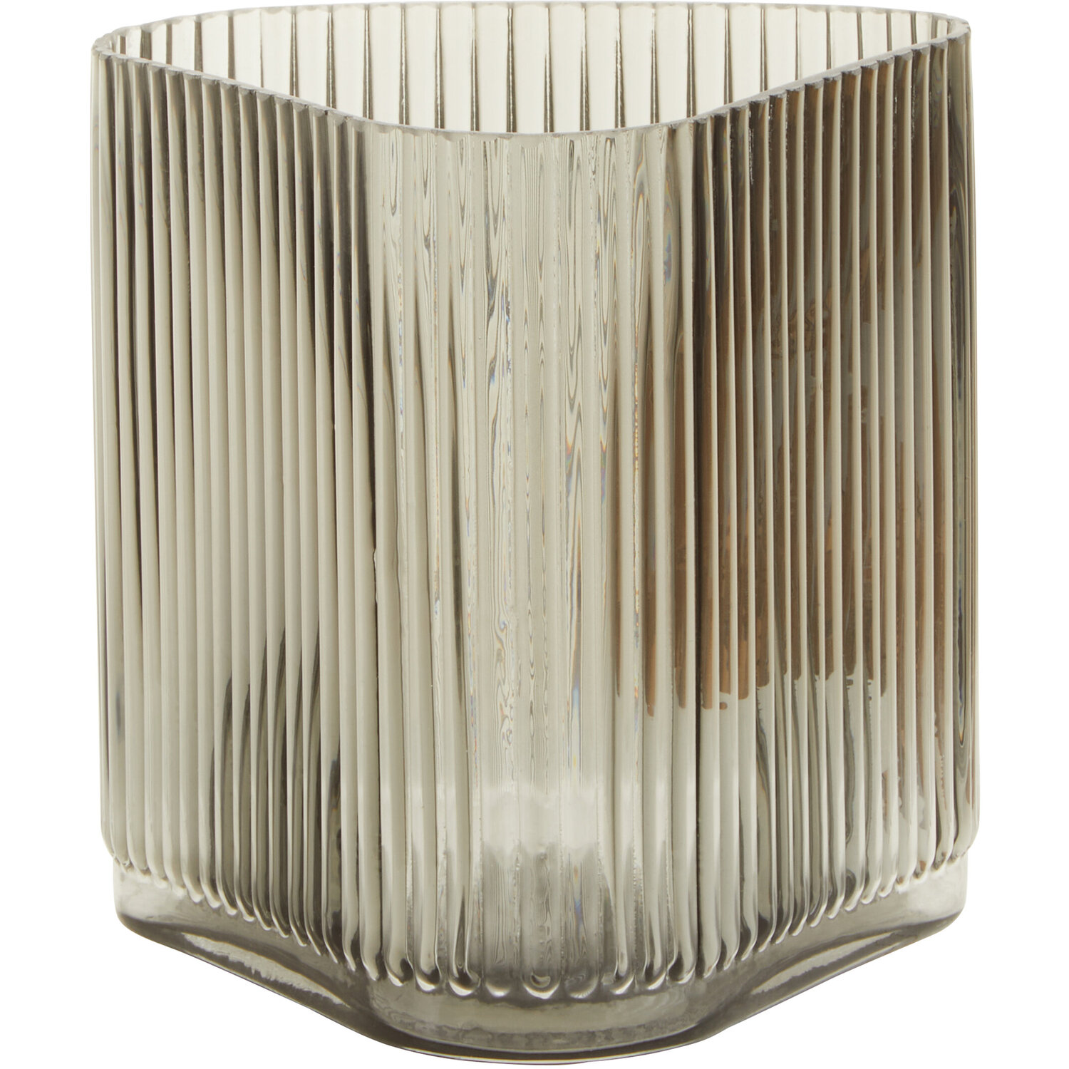 Alexa Ombre Large Glass Vase - Glass 100%