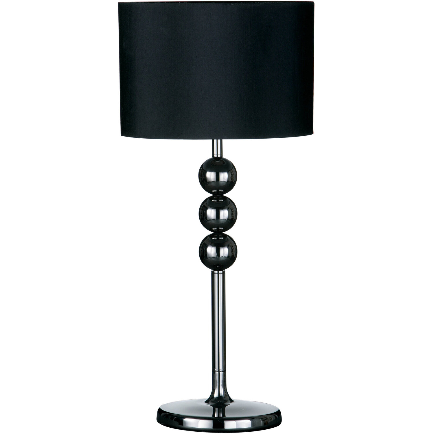 Image of Friedman Gunmetal and Black Table Lamp&hellip;