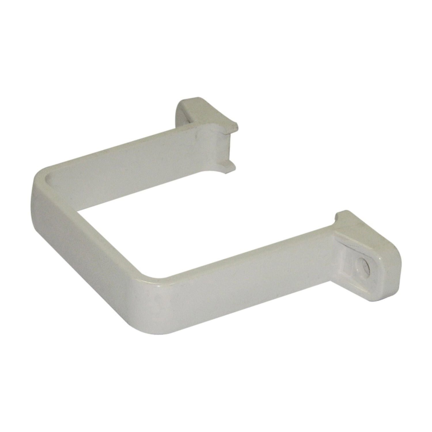 FloPlast 65mm Square Flush Pipe Clip White - Image 4