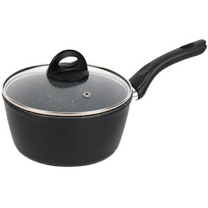 Set of 4 Black Marble Pots & Pans