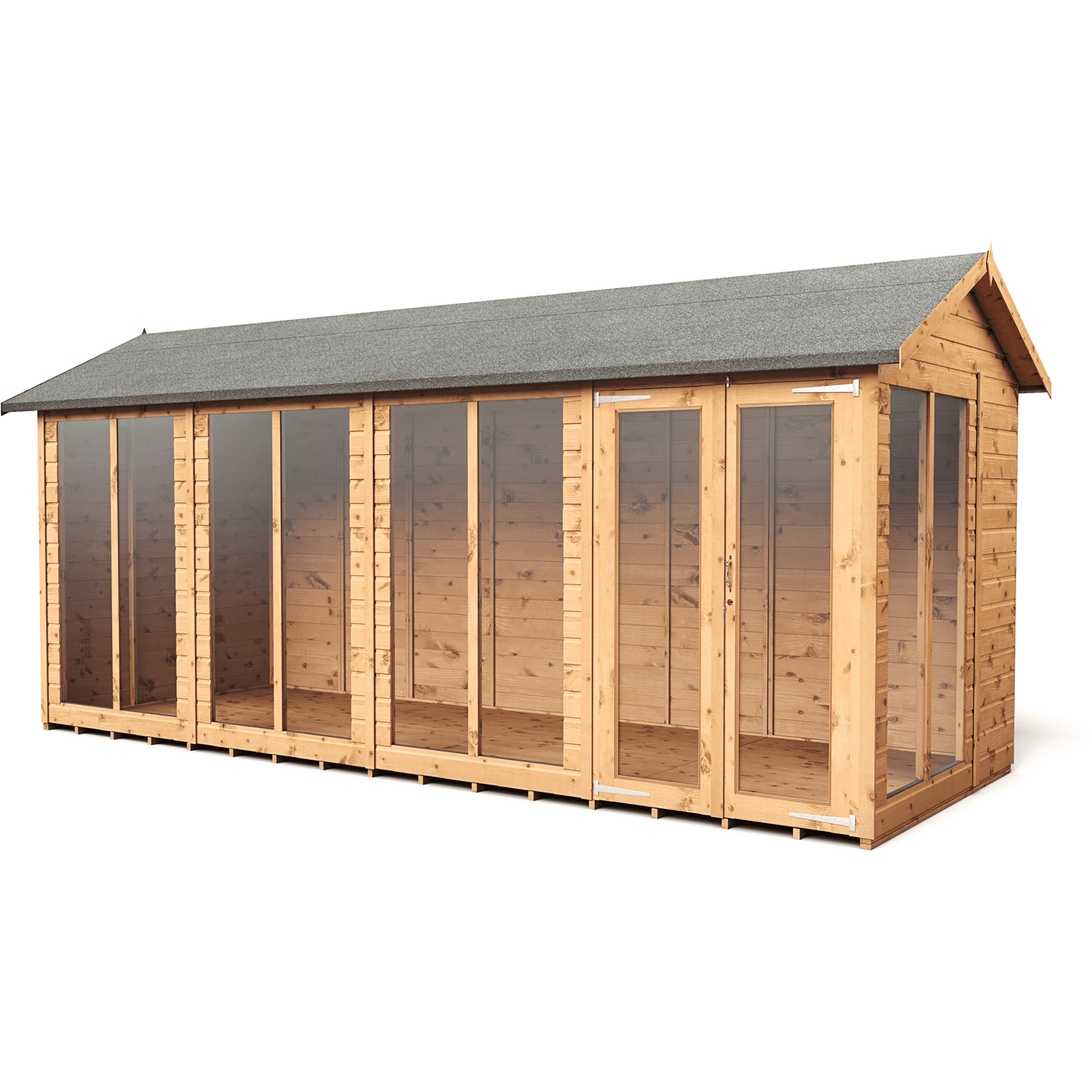 Empire Sheds Double Door Tongue And Groove Apex Garden Shed 6 X 16Ft - Image 4