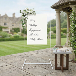 Metal Sign Stand