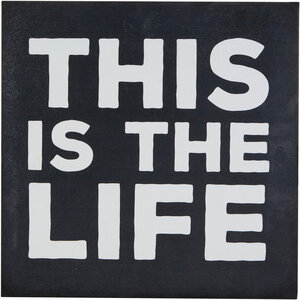 Madera This Is The Life Wall Plaque