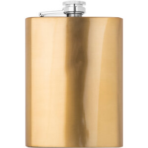 Auden 8oz Gold Finish Hip Flask