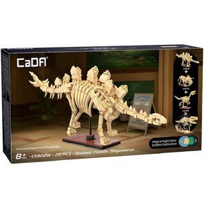 CaDa Dinosaur Fossils Stegosaurus 297 Piece Construction Set
