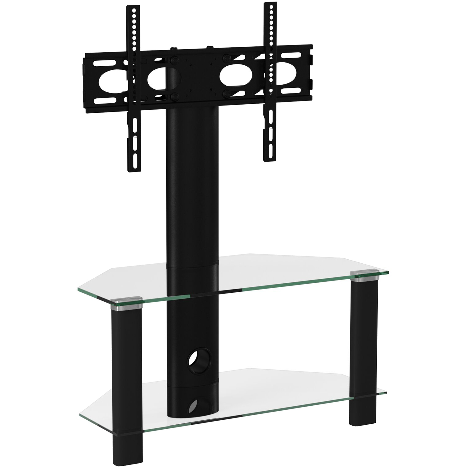 Dorel Century Cantilever Tv-Stand In Black - Black