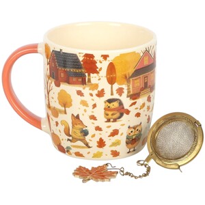 Creature Comforts Mug and Tea Strainer Set