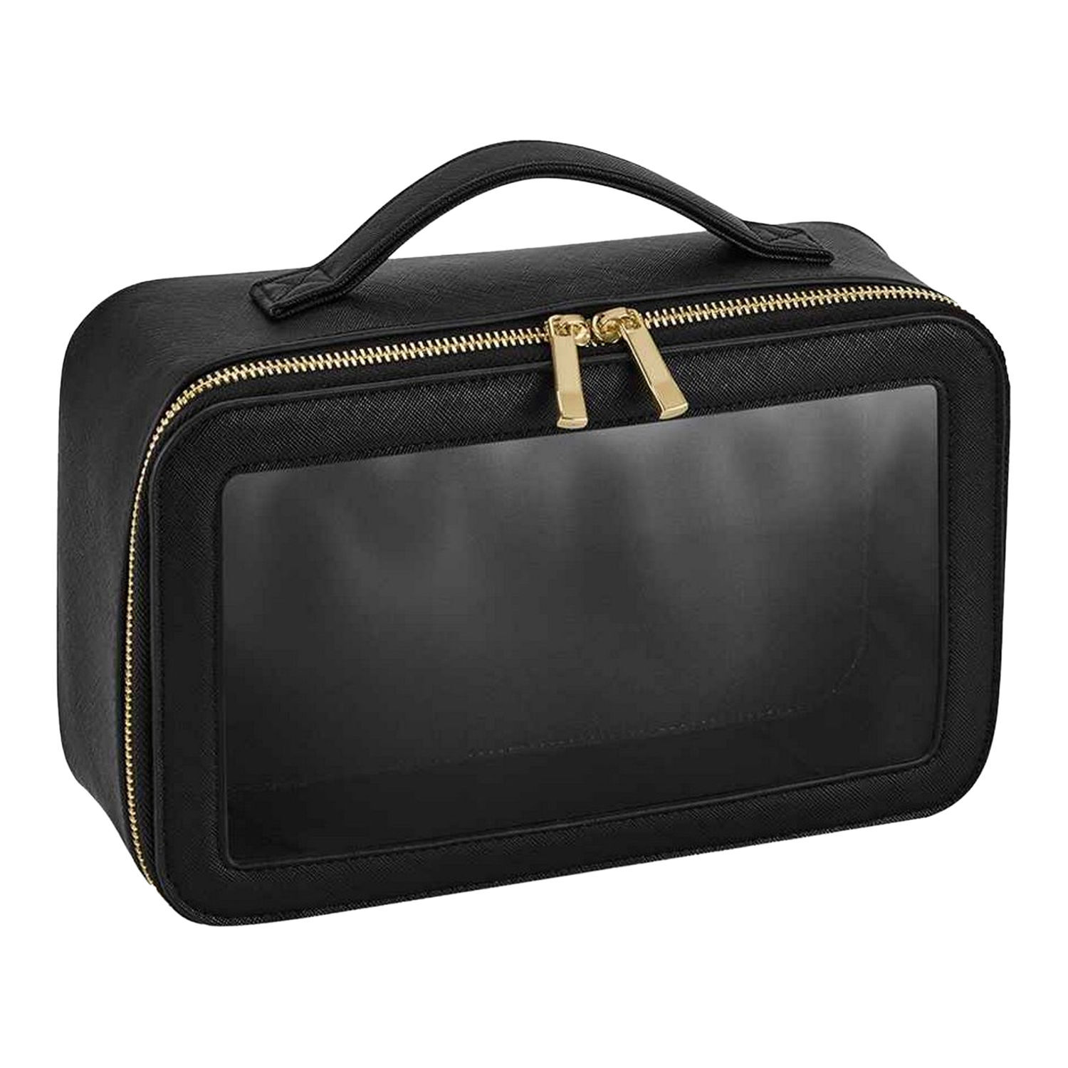 Bagbase Boutique Clear Toiletry Bag - Black
