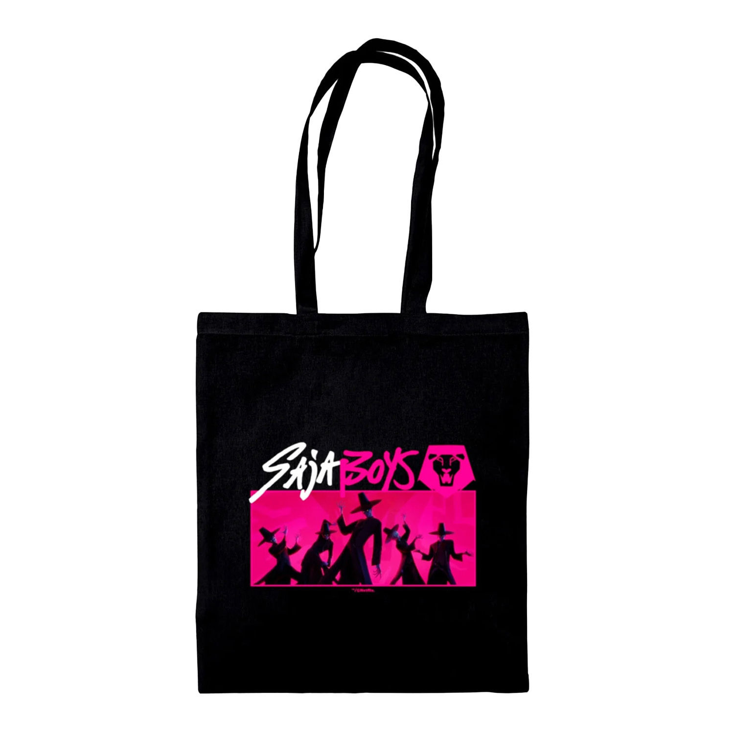 K-Pop Demon Hunters Saja Boys Tote Bag - Black