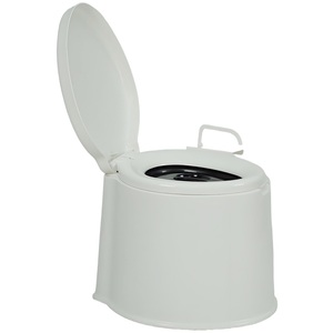 5L Portable Camping Toilet Compact Adult Seat Easy Carry Festival Travel Outdoor
