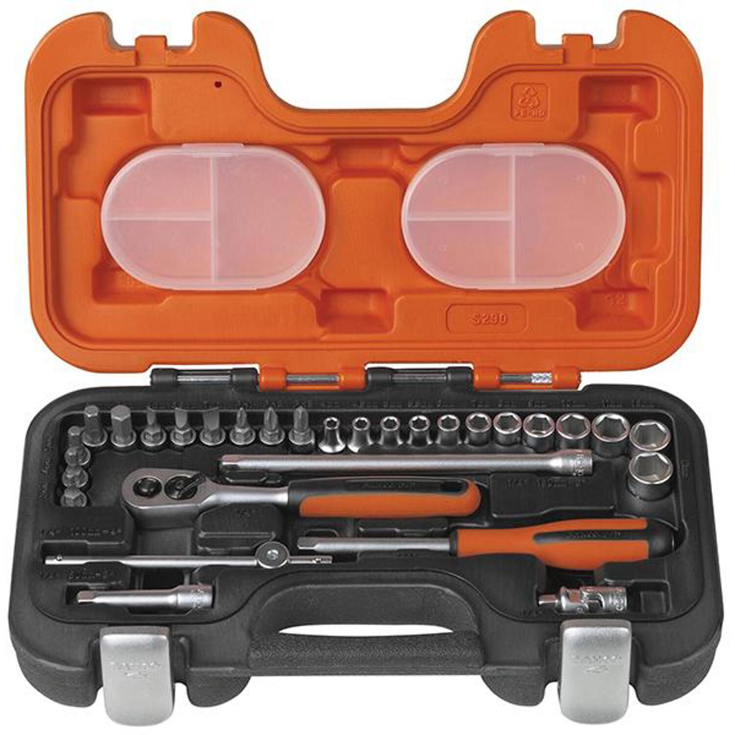 Bahco S290 Socket Set Of 29 Metric 1/4In Drive BAHS290 - Image 10