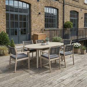 Bourton 6 Seat Garden Dining Set